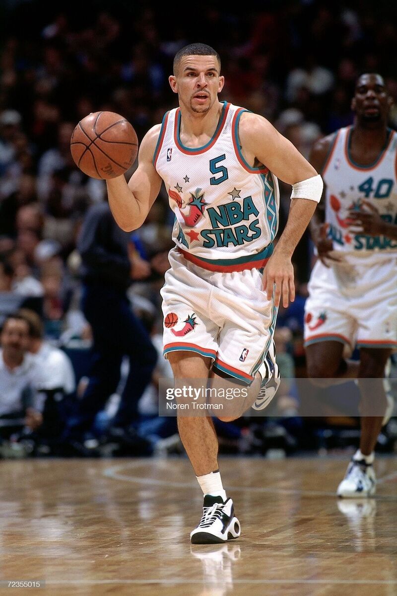 jason kidd game jersey all star 96 nba champion issued used jason kidd game jersey all star 96 nba champion issued used