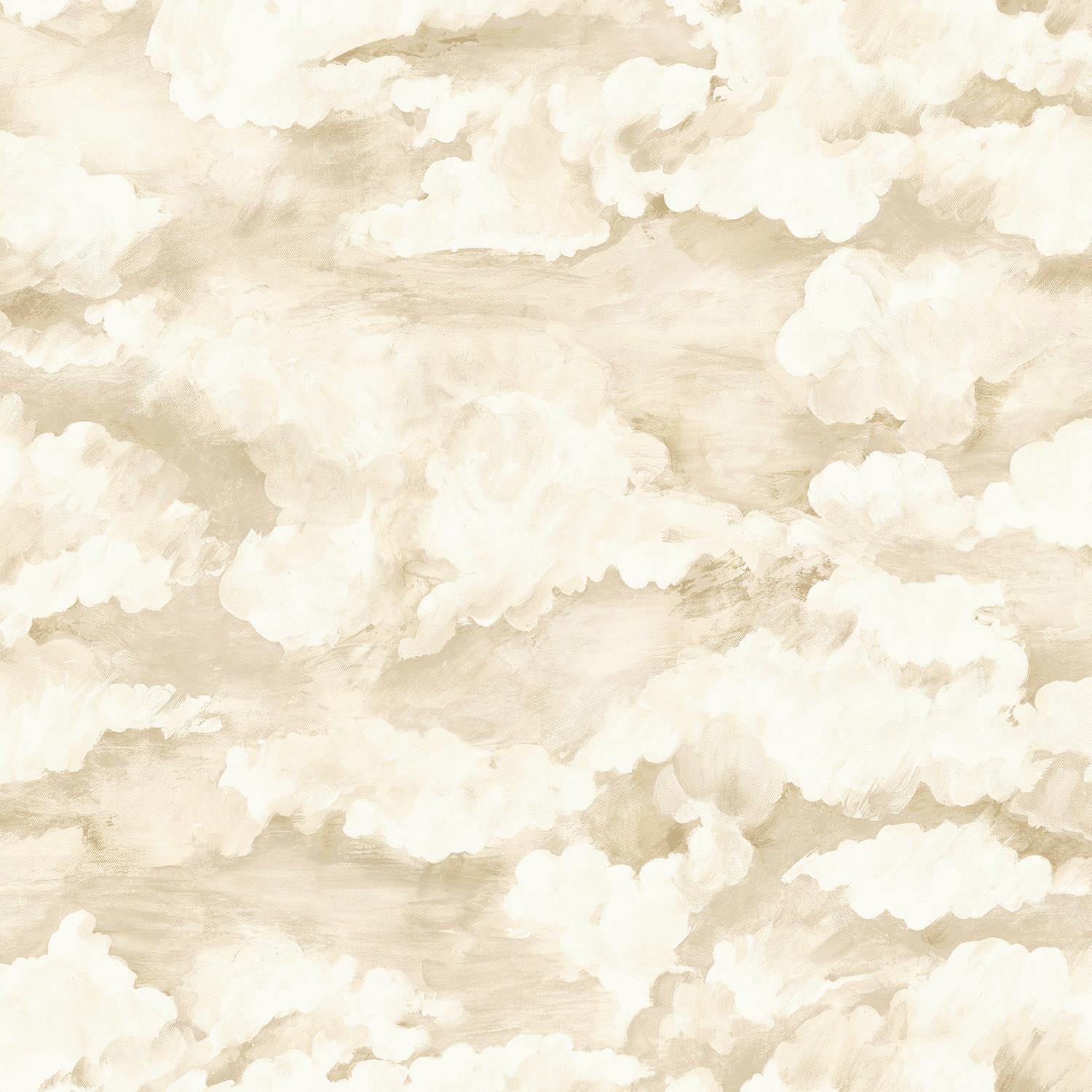 Holden Decor Cloudscape Cream Wallpaper 10m x 53cm - Paste the Paper - Offset Match - Image 5