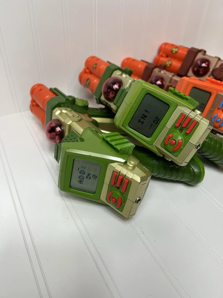 Hasbro Tiger Lazer Tag Team Ops Deluxe 4 Walkie Talkie 4 Pistolas 3 Auriculares PROBADOS Foto 3 de 4