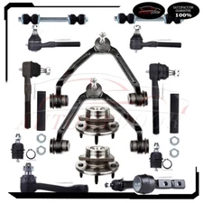 For 97-00 Ford F-150 16x Wheel Bearning Hub Tie Rod End Control Arm Ball Joint