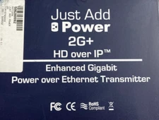 Just Add power 2G+ Enhanced PoE Transmitter VBS-HDIP-418POE