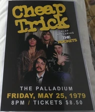CHEAP TRICK 1979 REPLICA CONCERT MUSIC POSTER