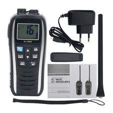 VHF Handheld Transceiver IC-M25 5W 5KM VHF Marine Radio Walkie Talkie