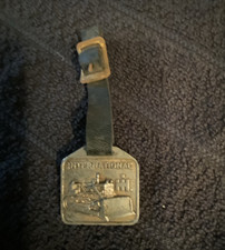 Wilmilm-Davies Co. Inc. Vintage International Metal Luggage Tag with Strap