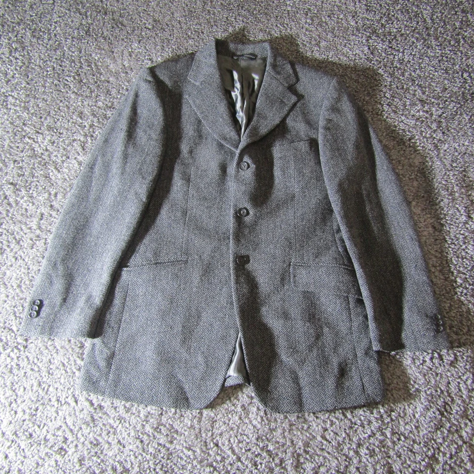 Traje Chaqueta Banana Republic Para Hombres 38S Tweed Sarga Blazer Abrigo Deportivo Formal Foto 2 de 4