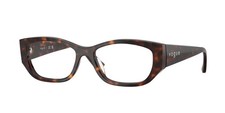 Vogue VO5640U W656 Dark Havana Demo Lens 53mm Women's Eyeglasses