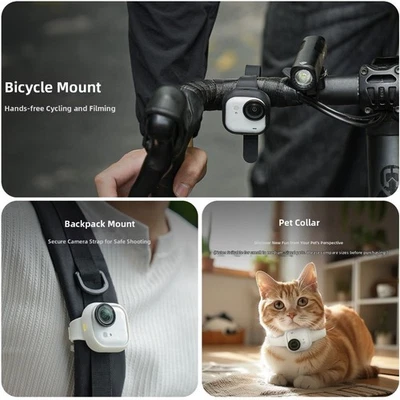 For Insta360 for GO for ultra Silicone Strap for Sports Travel Lightweight - Image 1 of 4