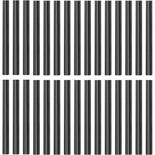 30 Pack Mini Size Hot Glue Sticks, 7mmx100mm(0.27"x4")/30pcs, Black 0.30 per gallon