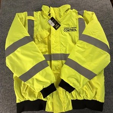 Game Sportswear Hi-Viz Reflective Safety Jacket and Pants Set Mens Large Yellow