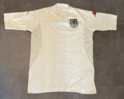 Wales Fussball Nationalmannschaft Kappa Herren Vintage Trikot Jersey 2004 Gr.M
