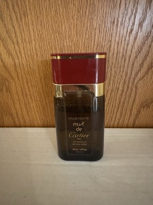Must 2 de Cartier 1981 Vintage Eau de Toilette Splash 30 ml 1 oz Ligne Voyage