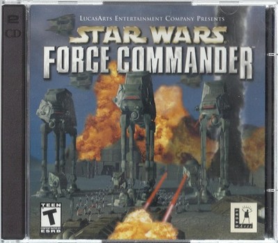 STAR WARS FORCE COMMANDER - PC CD-ROM SPIEL - LUCASARTS - 2000