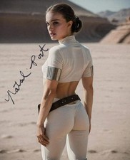 STAR WARS NATALIE PORTMAN 8.5X11 SIGNED PHOTO QUEEN OF NABOO AUTOGRAPH REPRINT
