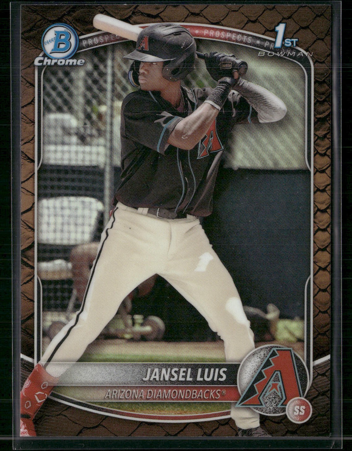 2025 Bowman #BCP-84 Jansel Luis Chrome Prospects Reptilian Refractor