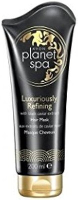 Avon Planet Spa Luxuriously Refining Haar Maske mit Schwarze Caviar