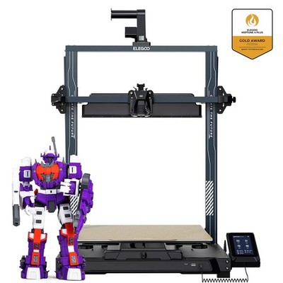ELEGOO Neptune 4 Plus 3D Drucker, 500mm/s Hochgeschwindigkeits 3D Printer