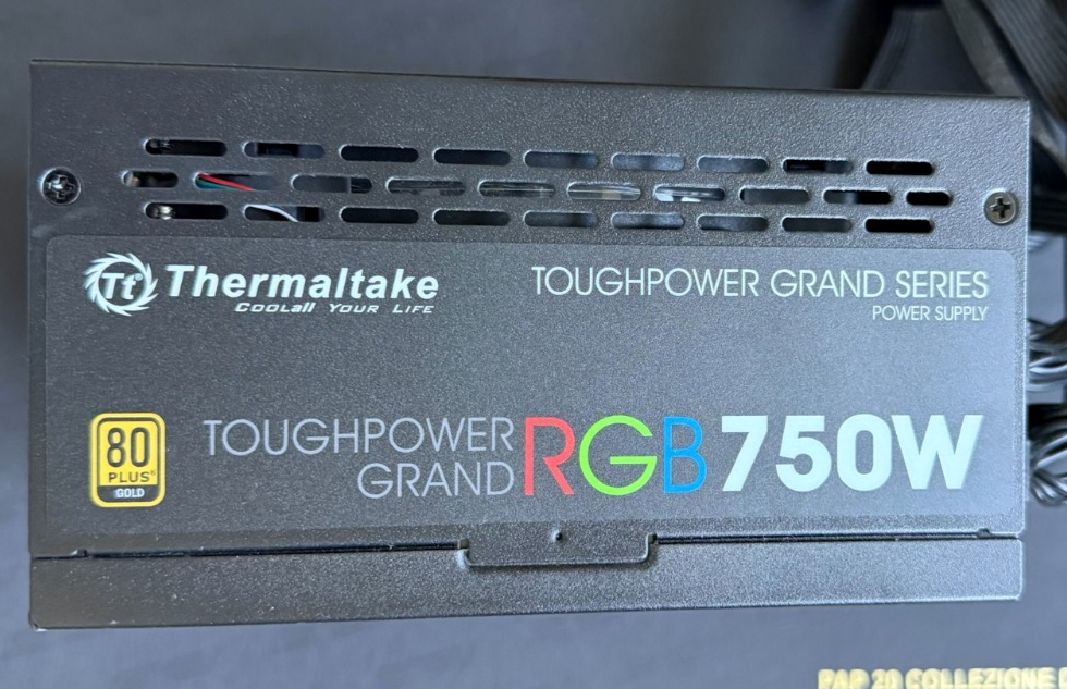 Thermaltake Toughpower Grand RGB 80 Plus Gold 750W Fully Modular