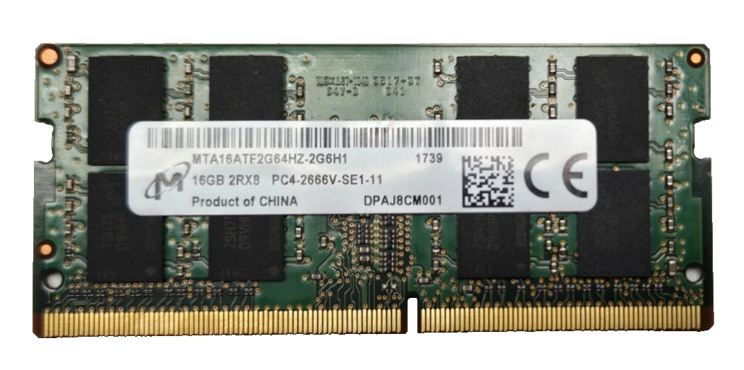 SO-DIMM PC4-21300 (DDR4-2666) Bus Speed DDR4 SDRAM Memory (RAM