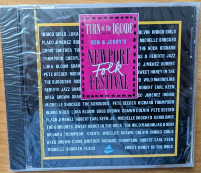 CD  Ben & Jerry's Newport Folk Festival (Turn Of The Decade 1989-1990) OVP