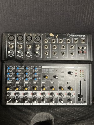 Mackie Mix12FX 12-Channel Compact Mixer W/FX Proven Performance Built Rugged