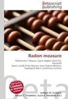 Lambert M. Surhone (U. A.) | Radon Measure | Taschenbuch | Englisch (2026)