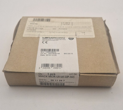 MACX MCR EX SL RPSS 2I 2I ISOLATORE GALV PHOENIX CONTACT MACX MCR EX SL RPSS 2I 2I ISOLATORE GALV PHOENIX CONTACT