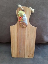 Le Vieux Pané - Petite Planche à découper Décorative en bois - Motif en Relief