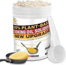 Galitoon 100% Plant Based Cooking Oil Solidifier Powder Mess Free Oil Hardener