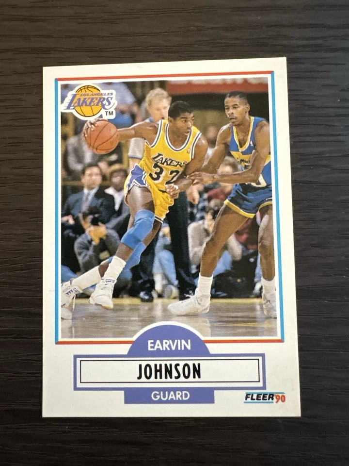 Fleer - Magic Johnson #93 1990-91 Foto 2 de 4