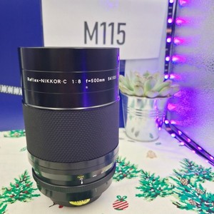 Reflex-NIKKOR-C 1:8 F=500mm Lens. Professionally Serviced. Stunning! (refB.N)