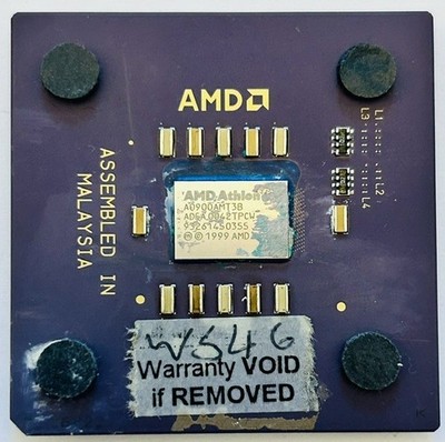 AMD Athlon A0900AMT3B 900MHz Sockel 462 / Sockel A Prozessor / CPU - Thunderbird