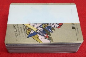 Super Robot Wars F Trading Card Booklet Music Cd Collection JPN Vintage Limiited
