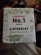 Vela clásica perfumada hoja geranio n.º 1 200 g C.Atherley London
