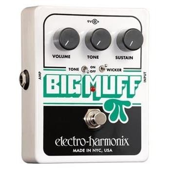 Electro-Harmonix Big Muff mit Tone Wicker Effektpedal für Gitarre