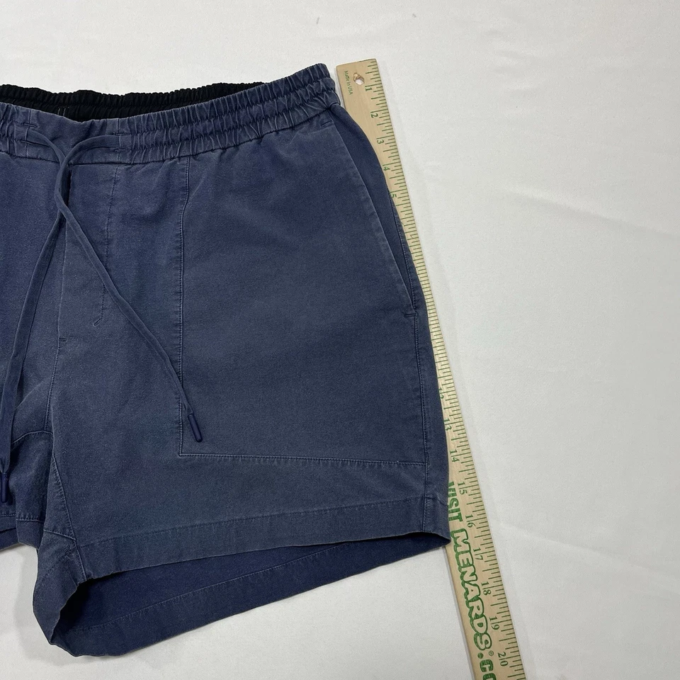 Pantalones Cortos Lululemon 5" Atléticos Gimnasio Cordón Bolsillo Para Hombres XXL Azul Sin Forro Foto 4 de 4