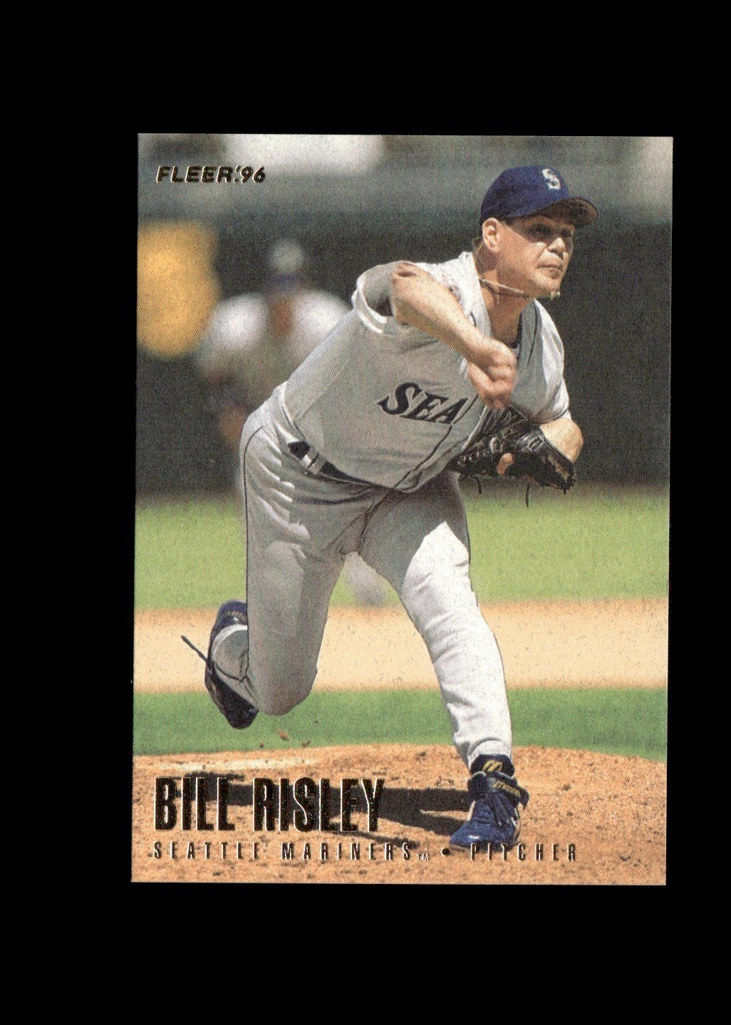 Bill Risley 1996 Fleer MLB Baseball Card #242 Seattle Mariners FREE SHIP