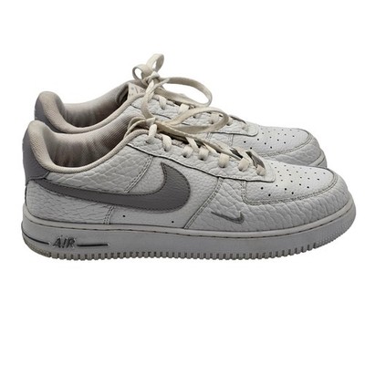 Nike Air Force 1 Shoes Mens Size 9.5 White Leather Low Sneakers 315122-111 Sport