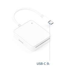 4 in 1 Type-C USB-C Smart Media M2 SD SM XD Memory Card Reader Adapter 4-Slot