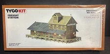 HO Scale Tyco, Vintage Freight Station Building Kit, #7785 FACTORY SEALED!