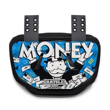 Battle Sports Novelty Football Back Plate   Hard Shell Lower Back Protector with