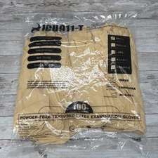 Digitcare ICU911-T LATEX Gloves Size: SMALL *100 Gloves* Manufactured: 06/19