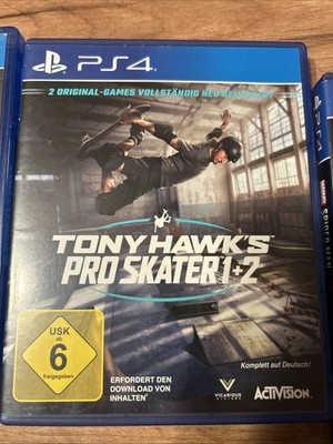 Tony Hawk's Pro Skater 1 + 2 - PS4 / PlayStation 4 - Neu & OVP - Deutsche Versio