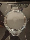 Vintage Pyrex JAJ England Clear Glass Cinderella Casserole Dish Lid Only 6" #102