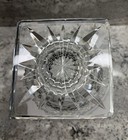 St Louis Crystal Vase 8” H Square Footed Base Made in France No Chips Or Cracks — photo 4