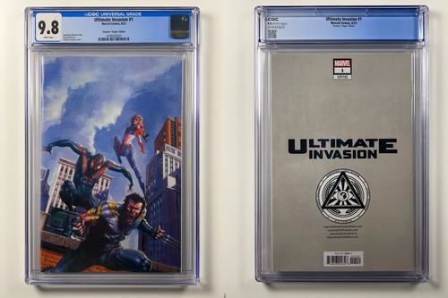 Ultimate Invasion #1 CGC 9.8 Virgin Paratore Unknown Comics/616 1st Ult Spidey