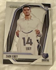 2024-25 Panini Prizm #249 Zach Edey Image Variation