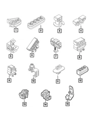 Genuine Mopar Brake Line Clip 4779917AA