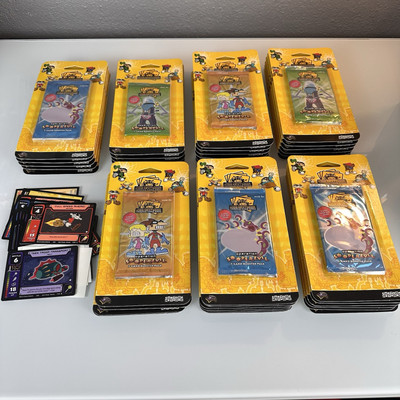Codename: Kids Next Door Trading Card Game Sooper Evil Booster Pack Lot Of 37