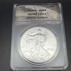 1999 AMERICAN SILVER EAGLE ANACS MS69 ANACS Certified