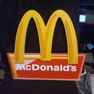 Ronald McDonald Sign | eBay